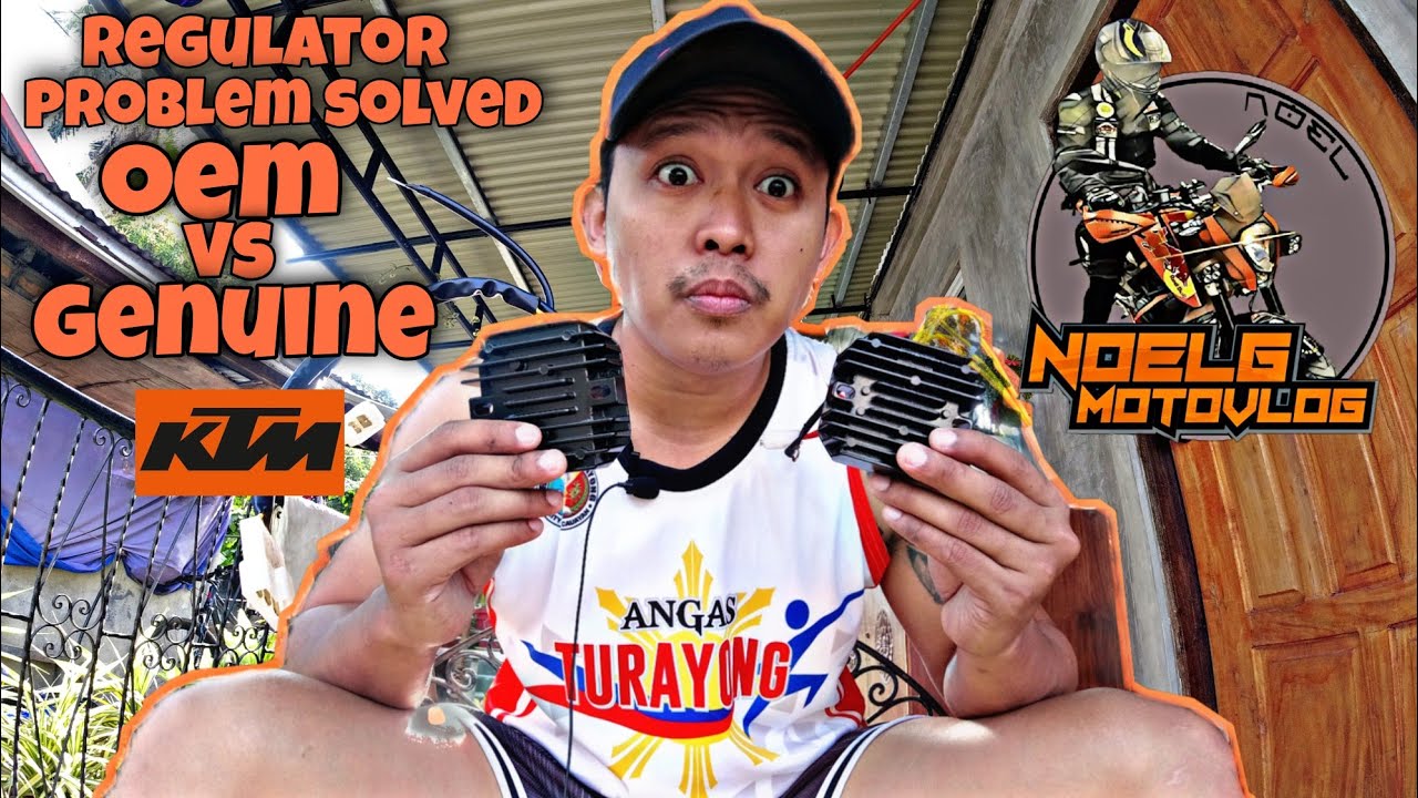 Palit ng Regulator si RAKET | OEM vs GENUINE | DIY | #NoelGMotoVlog #ReadytoRace #KTMDuke390
