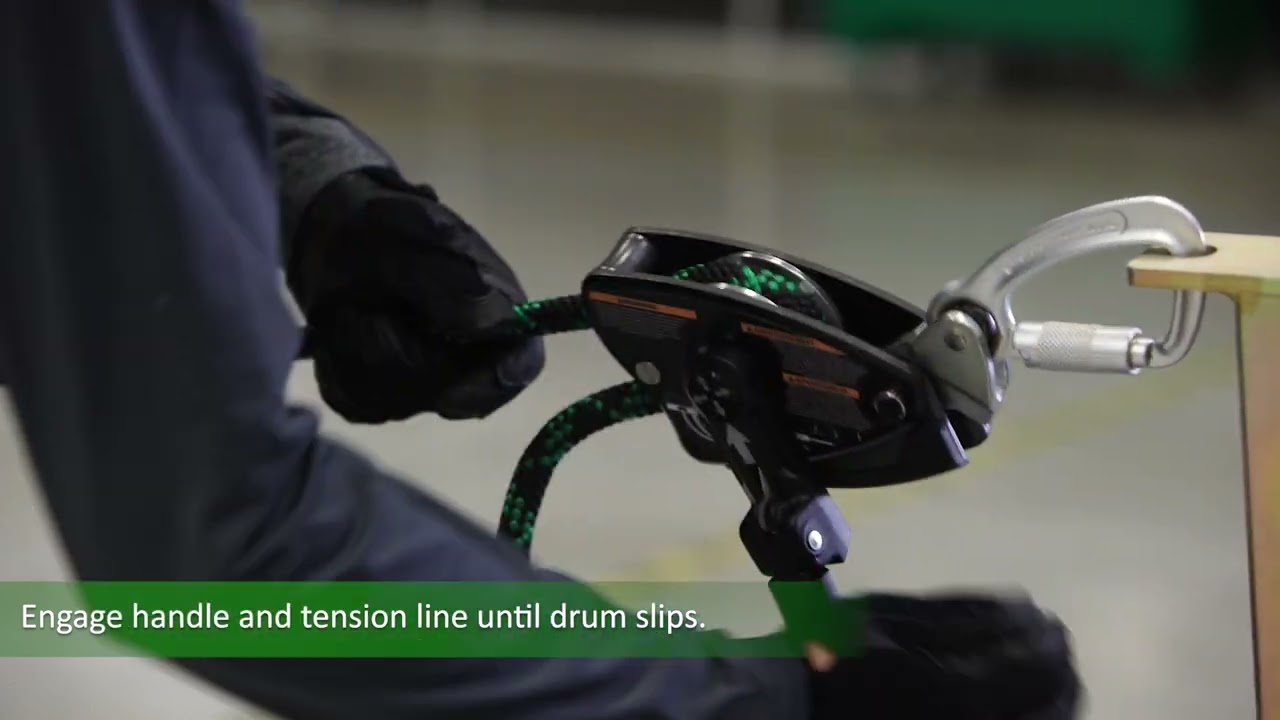 MSA Temporary Horizontal LifeLine (THLL) Installation