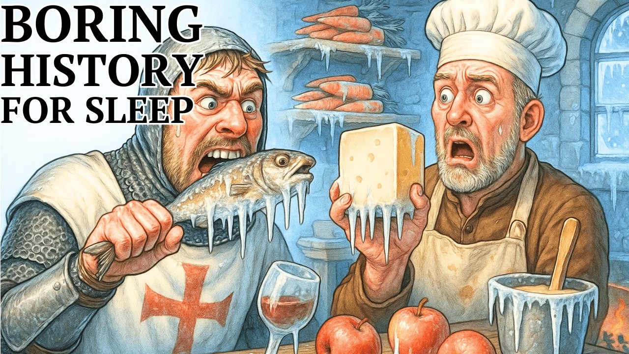 What Did People Eat Inside Medieval Castles During Freezing Winters | 3 Hours of Relaxing History