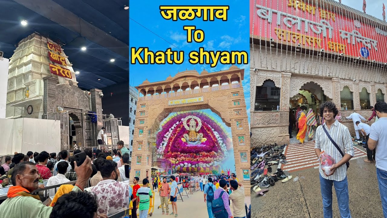 Jalgaon se khatu Shyam ji pohochgaye 😍