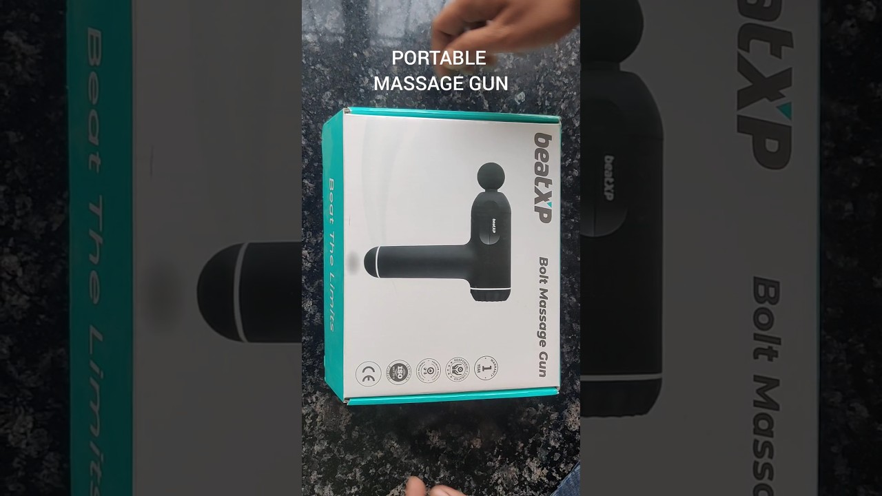 Useful portable massage gun| beatXP| bolt massage gun #a2zuseful #trending #shorts