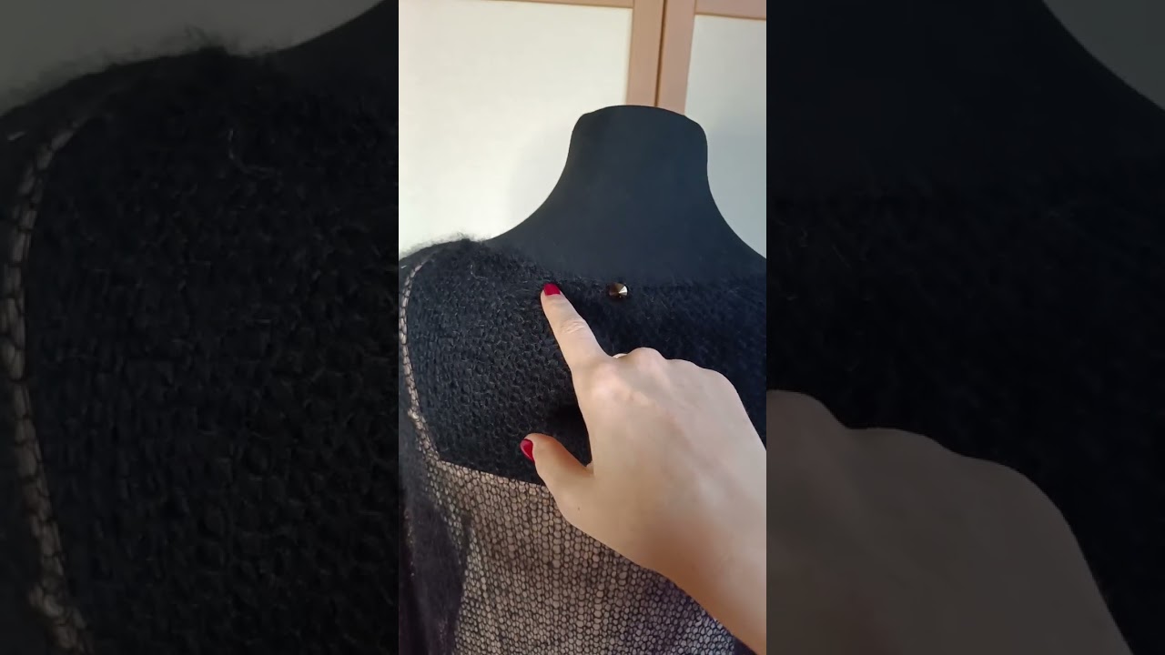 Паутинка на вязальной машине мк