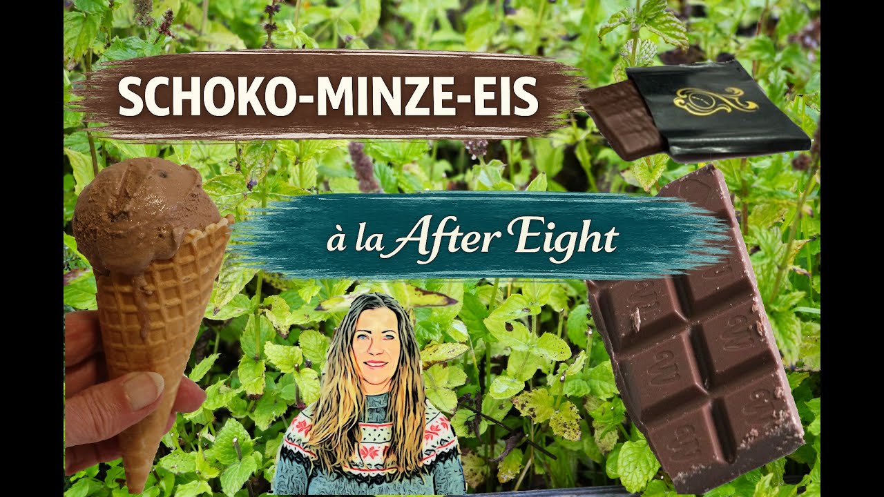 Schoko-Minze-Eis á la 