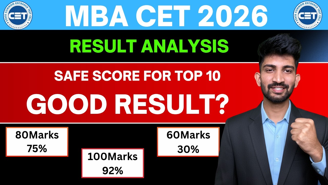 Mba cet Result Analysis 2026 | Safe Score for Top 10 Mba Collleges