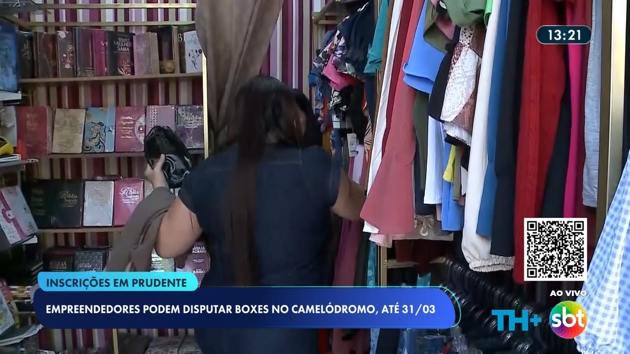 Prudente abre inscrições para vagas no camelôdromo