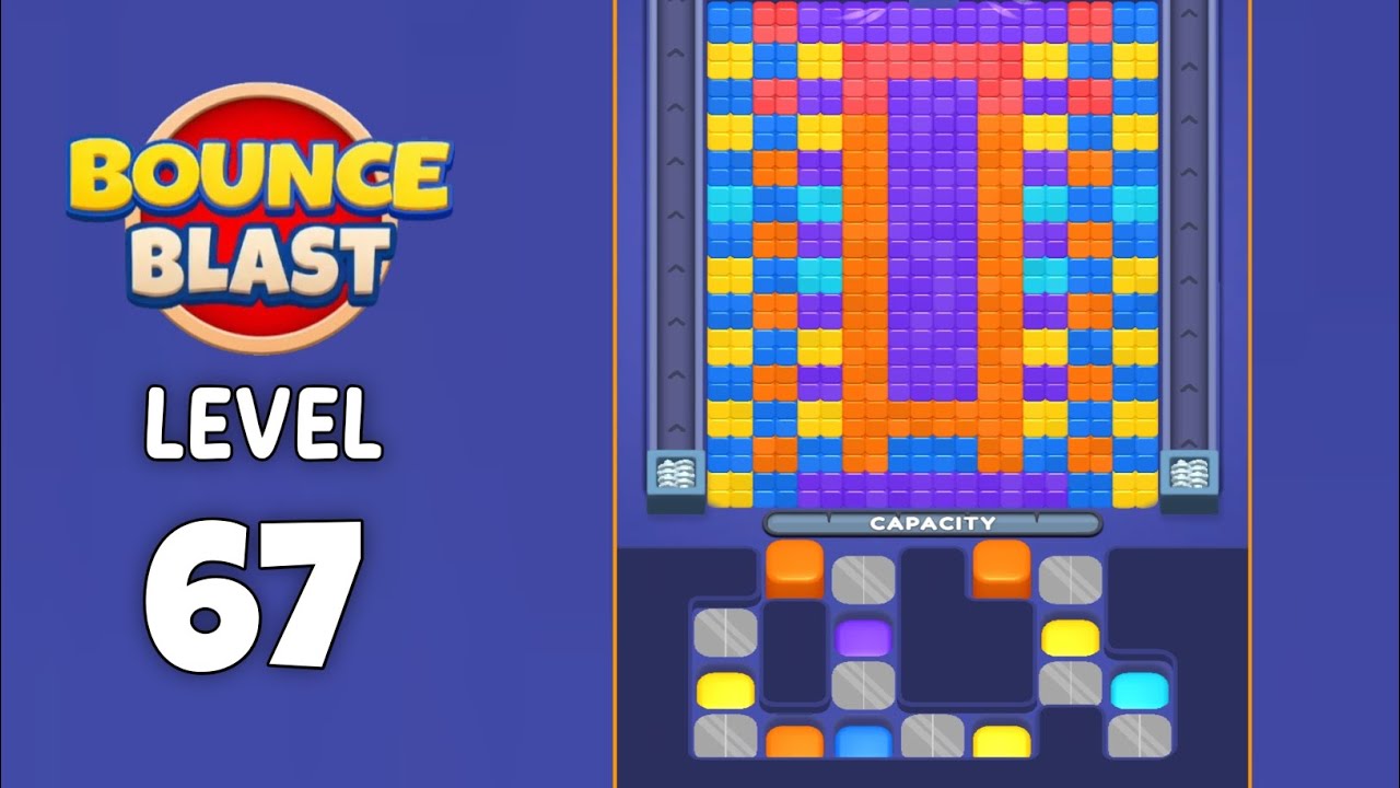 Bounce Blast level 67 solution