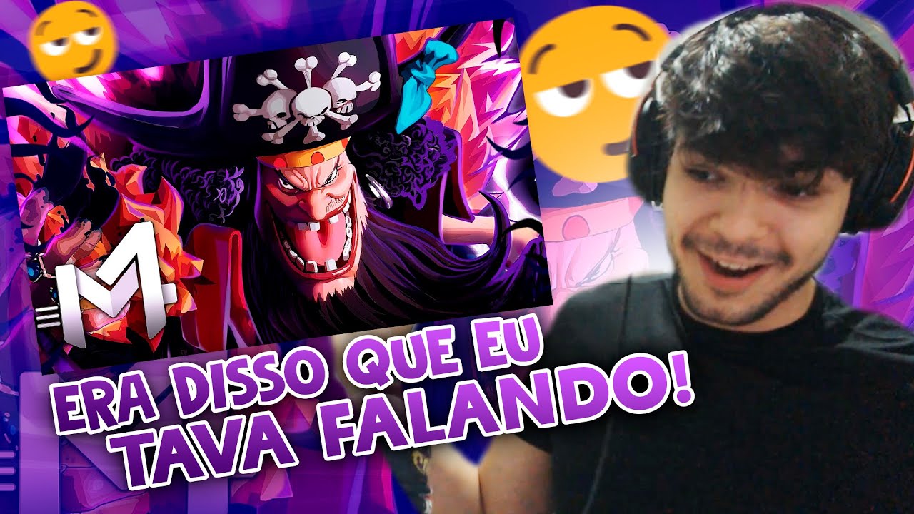 CARLOS REAGE A MÚSICA Barba Negra (One Piece) - Sonhos & Escuridão | M4rkim