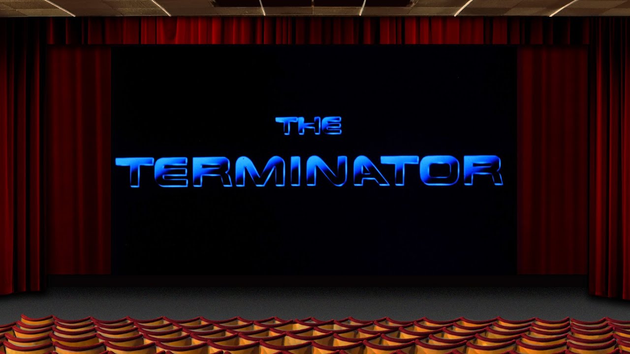 Cinema at home: The Terminator (recreating Odeon cinema 1985 ads and trailers reel)
