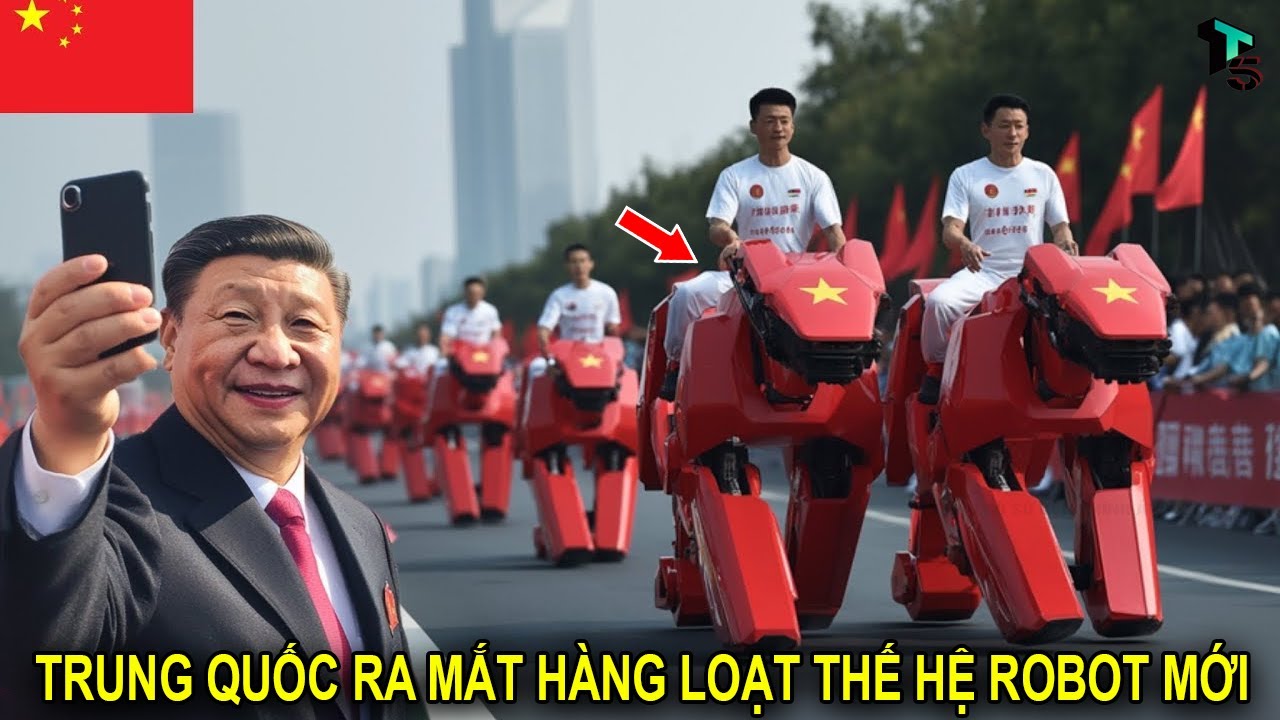 Trung Quốc Ra Mắt HÀNG LOẠT Những Thế Hệ Robot Mới GÂY SỐC CHO TỔNG THỐNG MỸ | T - TOP5