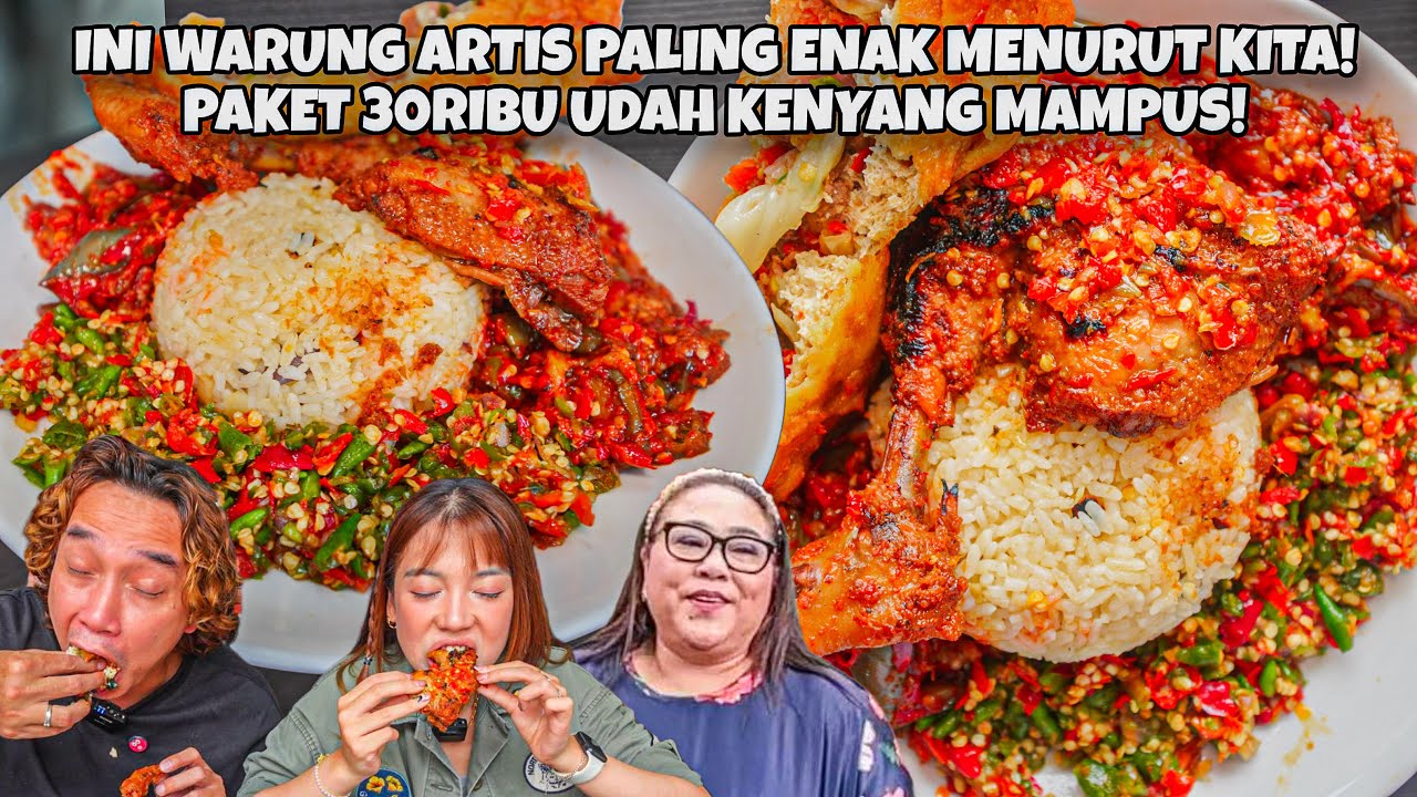 HEBAT! AYAM MAMI NUNUNG PAKET NASI LIWET CUMA 30RIBU?! BENERAN SAMBEL SETAN DAN GAMANIS