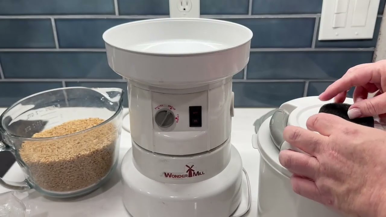 Честный обзор: электрическая зерновая мельница WonderMill для пшеницы, высокое качество и экономи...