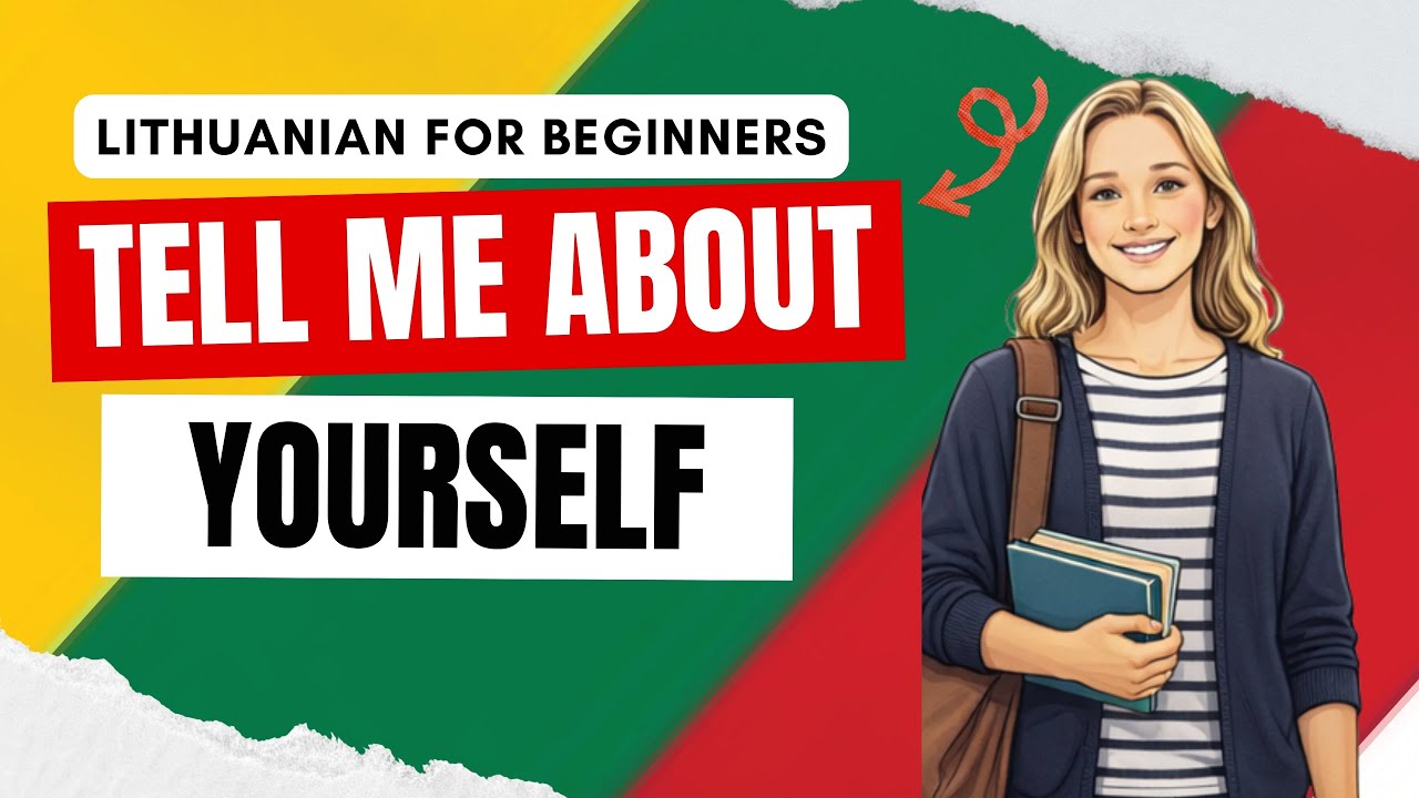 Introduce Yourself in Lithuanian 🇱🇹 | Learn to Speak from Day 1