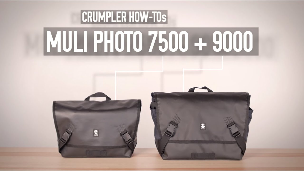 CRUMPLER HOW-TOs // Muli Photo 7500 + 9000