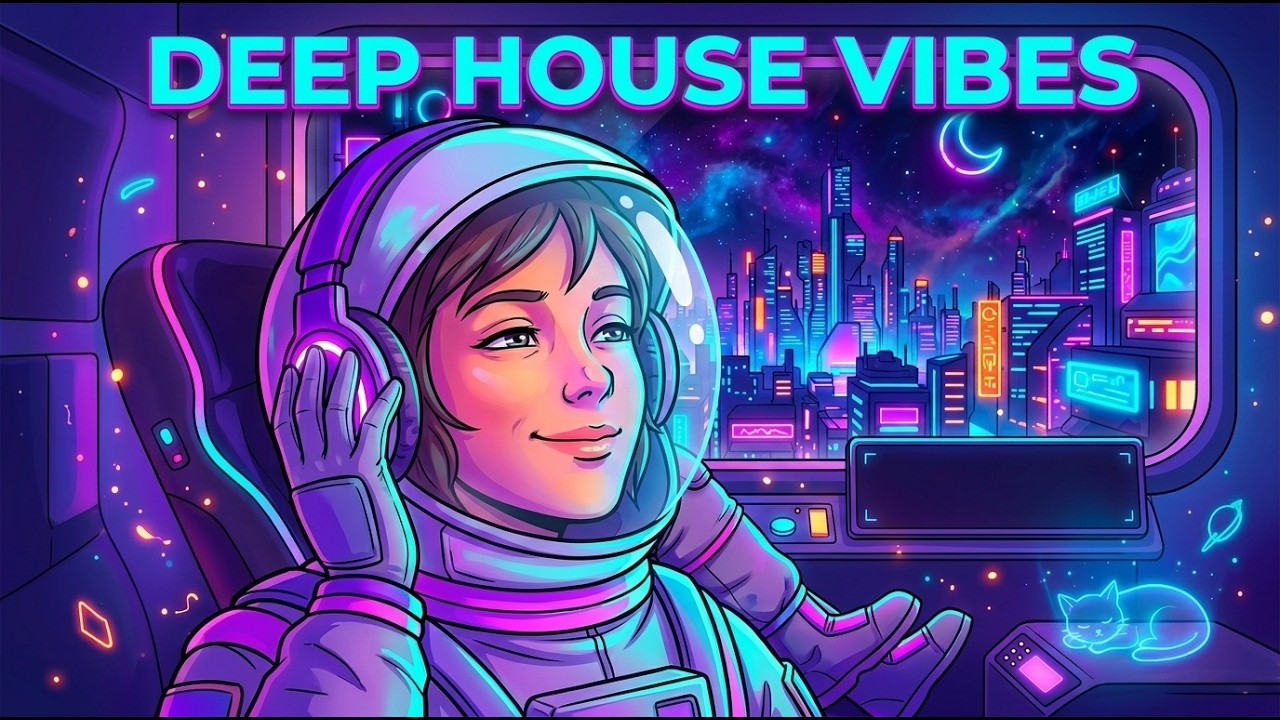 Deep House for Late Night Drives 🌙 | Neon City Vibes (90 Min Chill Mix)