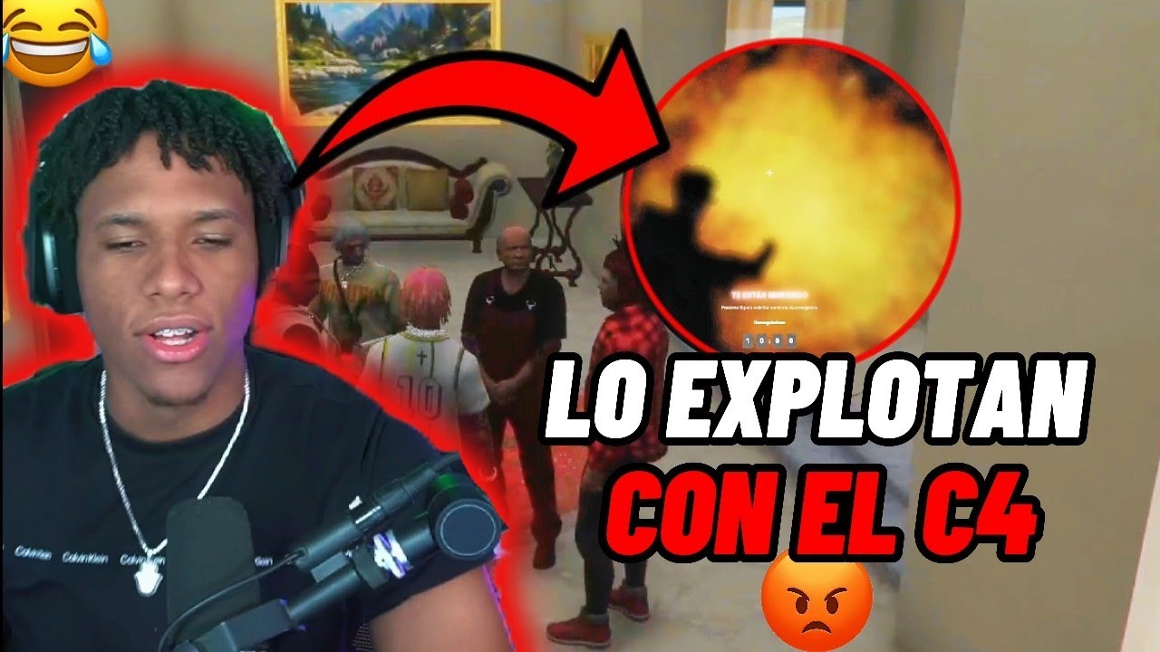 Hacen Explotar con El c4 a RDjavi 😂😡 Momentos Divertidos de Creativos Rp 