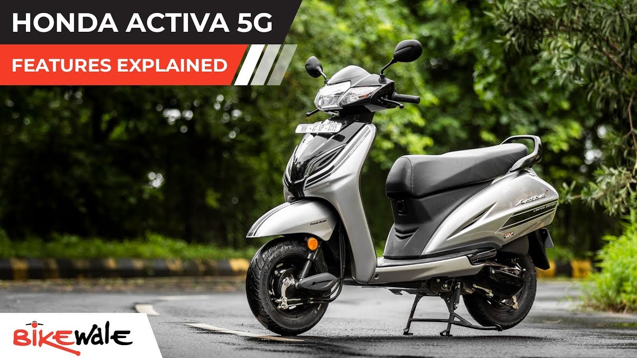 Honda Activa 5G | Features Explained | BikeWale