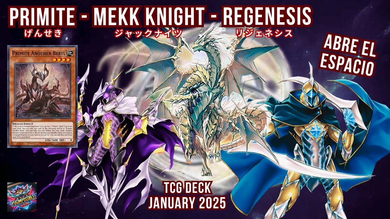 🔥Primite + Mekk-Knight + Regenesis🔥| Replays + Recipe ✔️| TCG 2025 YuGiOh #Yugimpossible