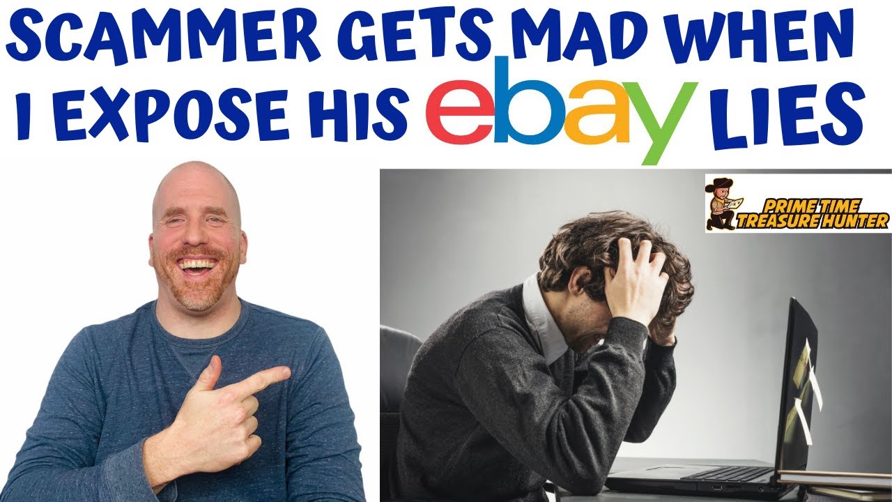 Мошенник разозлился, когда я раскрыл его ложь на eBay