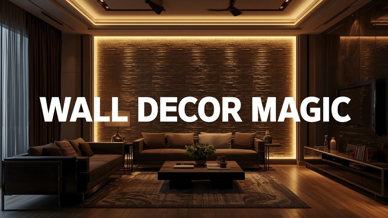 Latest Wall Decor Ideas That Instantly Transform Your Living Room | Modern Home Decor Trends