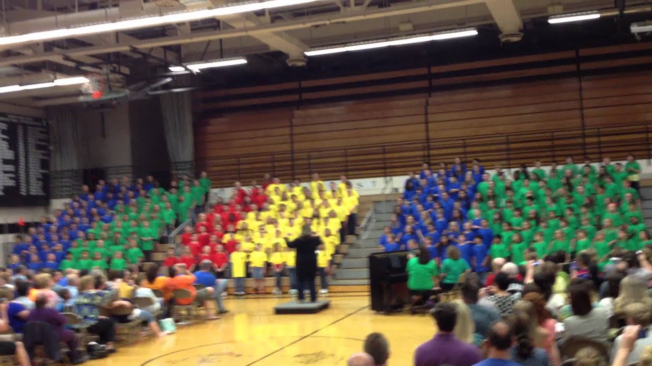 Toto Africa - 5th Graders Simulate Rain Storm - MUST HEAR!!