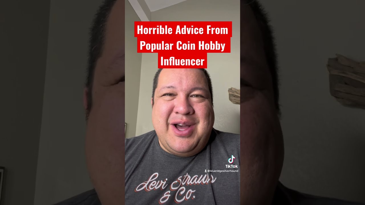 YOUNG Coin Hobby Influencer Gives Some Bad Advice That Can Cost You Lots Of Money #Shorts #Coinvalue