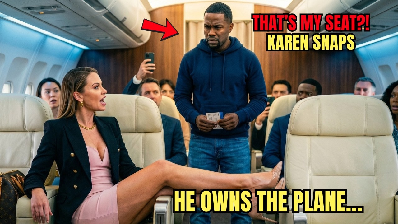 Karen Snatches Black CEO’s First Class Seat — Moments Later, He Owns the Plane Viral