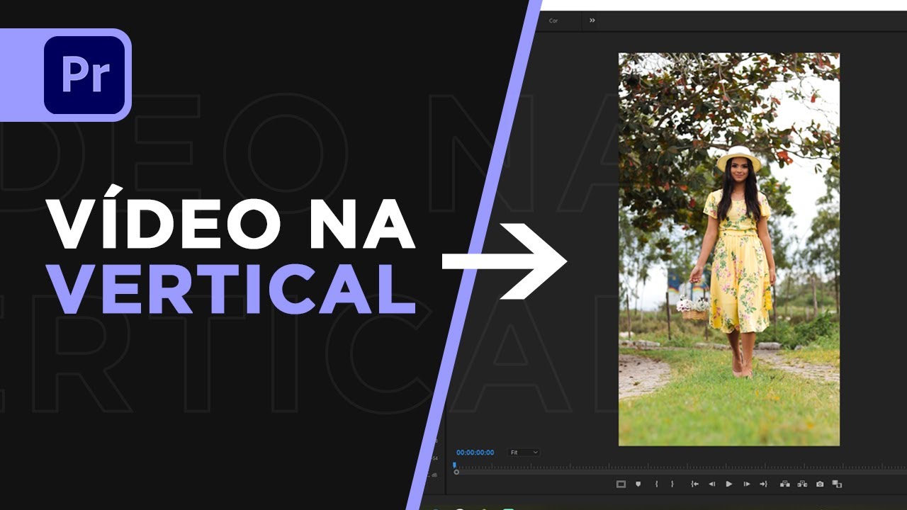 Como criar projeto de v&iacute;deo vertical no Premiere