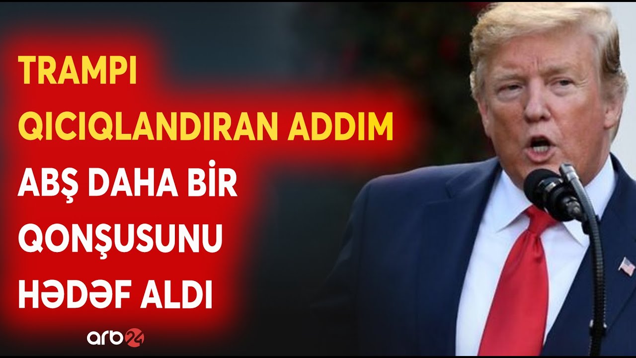 Kanadanın əməkdaşlığına ABŞ-dən AĞIR CAVAB-Tramp Kanada ilə bağlı KRİTİK QƏRAR verir-Savaş başlayır?