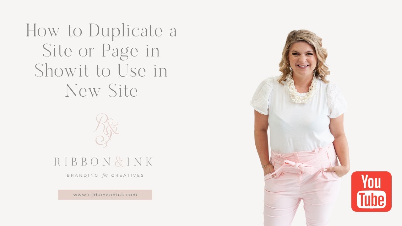 Showit Tutorial | Duplicate a Site or Page to Use in New Site