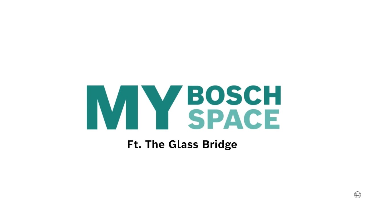 My Bosch Space: The Glass Bridge Skywalk | ft. Balaji Mahalingam Srinivasan