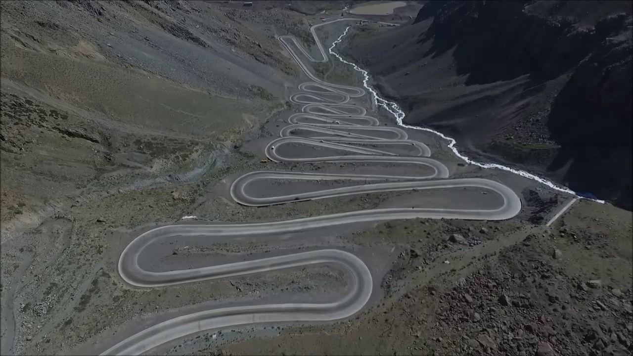 Caracoles - Cordilheira dos Andes - Lado Chileno