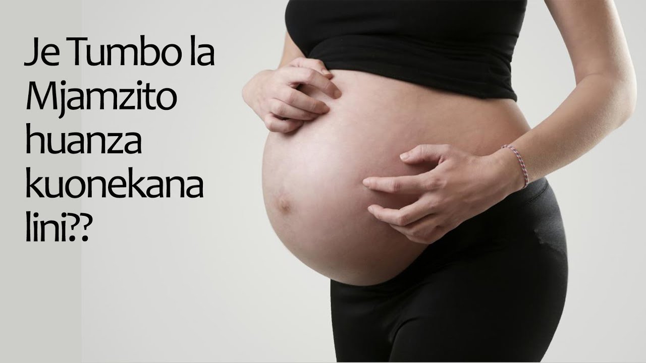 Je Tumbo la Mjamzito huanza kuonekana lini? | Mambo gani hupelekea Tumbo kubwa wakati wa Ujauzito?