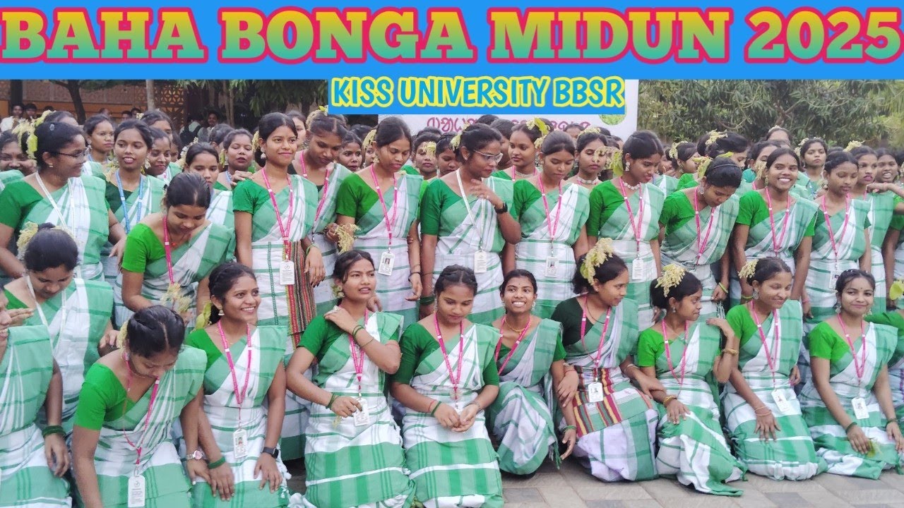 Sagun Baha Bonga Midun, KISS University BBSR 2025 (Hara Rata Dangua Kola Kuli kowah mid jhalak)