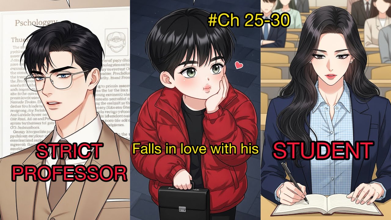 STRICT professor falls in love with his student who takes care of his nephew |ch 25-30