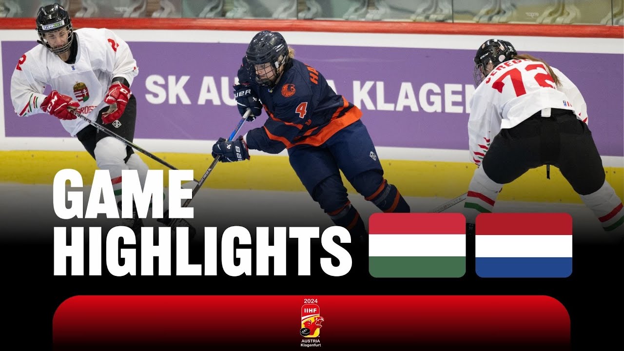Highlights: Hungary vs Netherlands | 2024 #WomensWorlds Division 1A