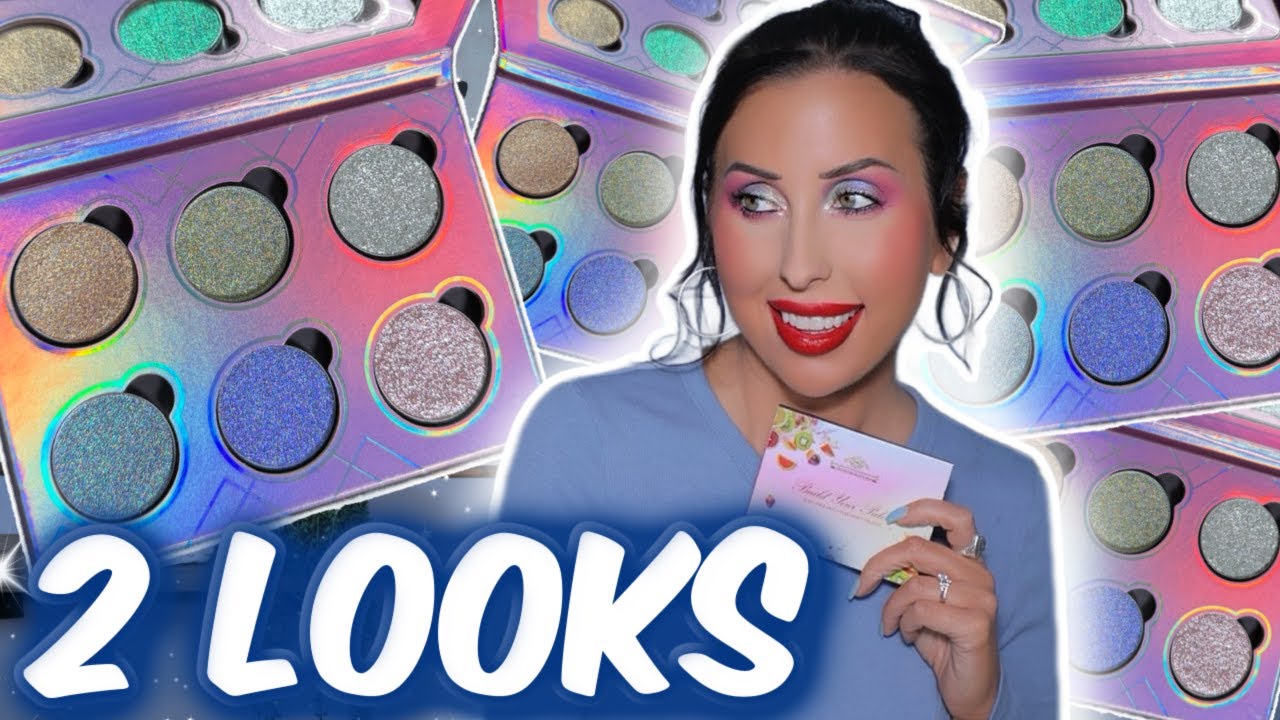 DeDe’s Signature Build Your Own Palette | Holographic Multichromes & Metallics | 2 looks & swatches