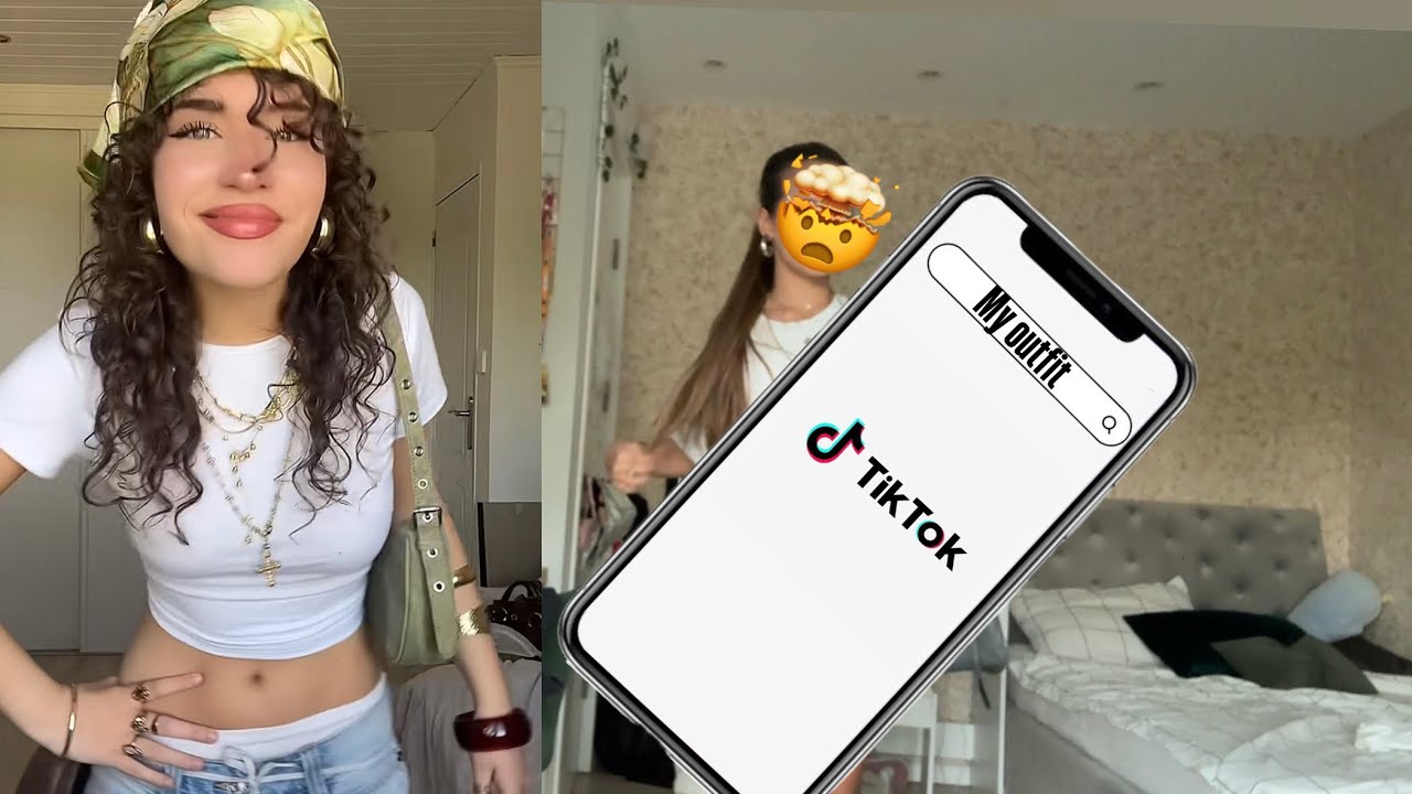 TIKTOK IMI ALEGE ȚINUTELE 😱📱