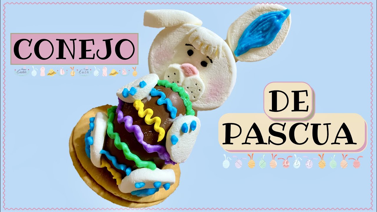 ¡CONEJO DE PASCUA! De bombón
