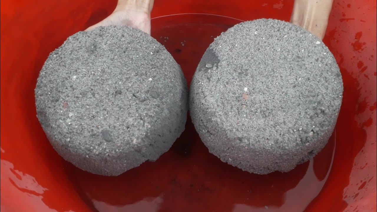 New video 🤩Pure sand added charcoal crumbling in water  crumbling video 📸💦Full water crumbling