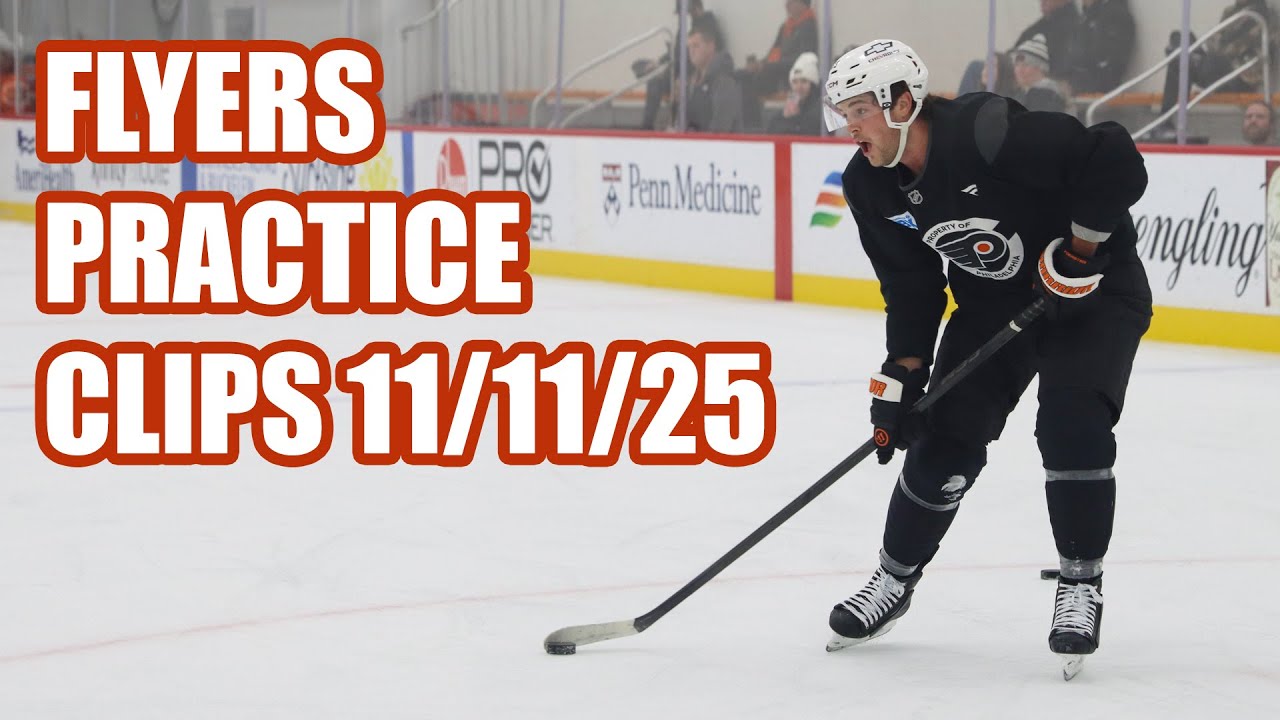 Philadelphia Flyers Practice Clips - 11/11/25