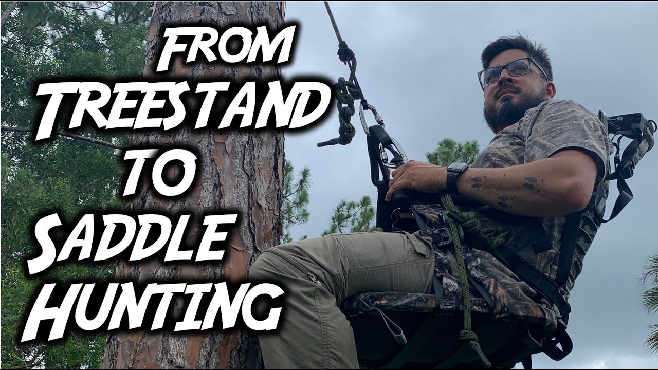 JX3 HYBRID and DRT CLIMBING method: Switch from treestands to SADDLE HUNTING (Swamp N Stomp ep. #68)