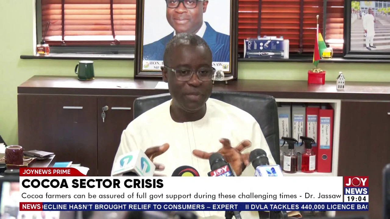 Cocoa farmers can be assured of full gov't support during these challenging times  | Joy News Prime