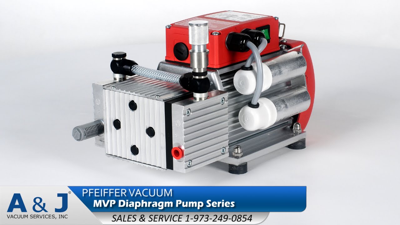 Pfeiffer Vacuum MVP Diaphragm Pump Overview (MVP 015-2)