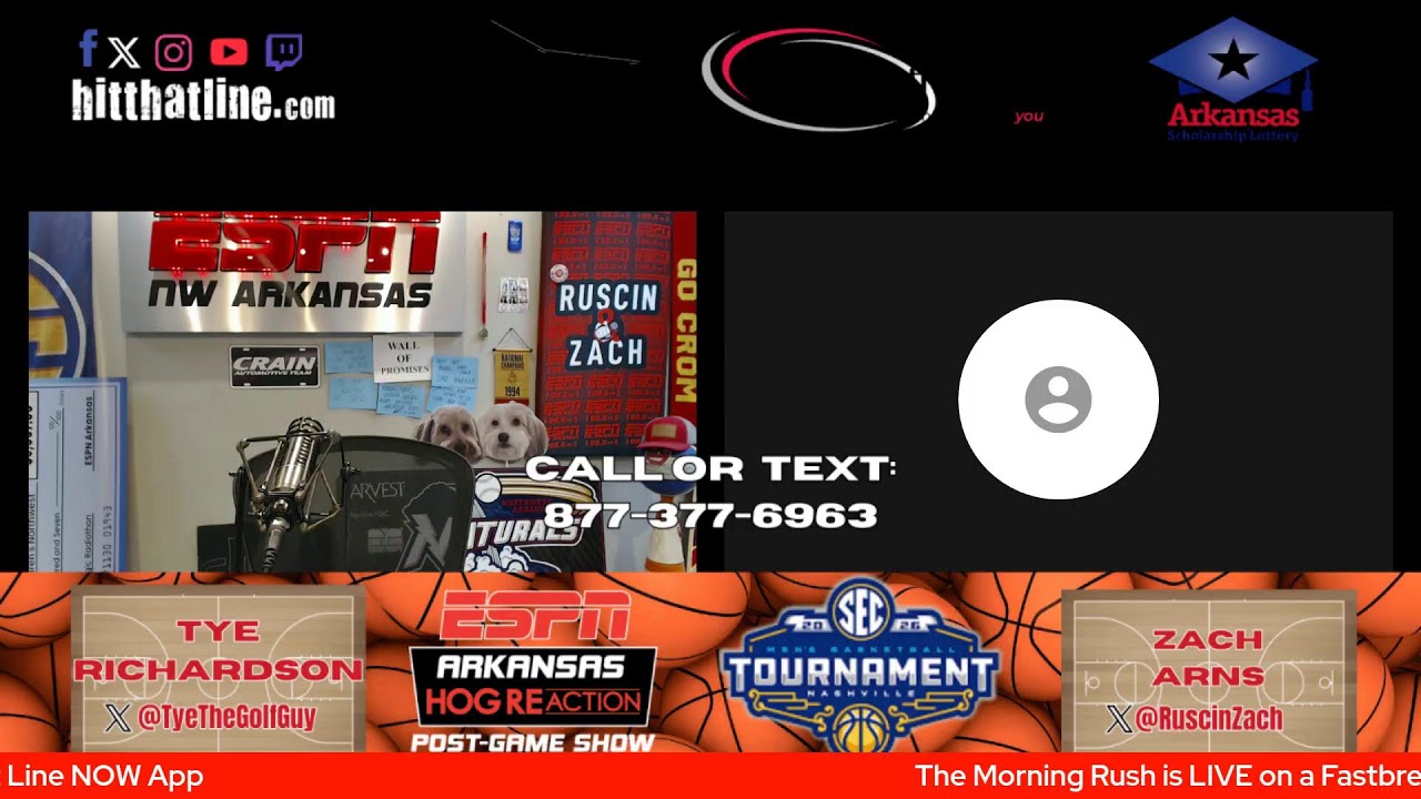 Hog Reaction SEC Tournament v Oklahoma