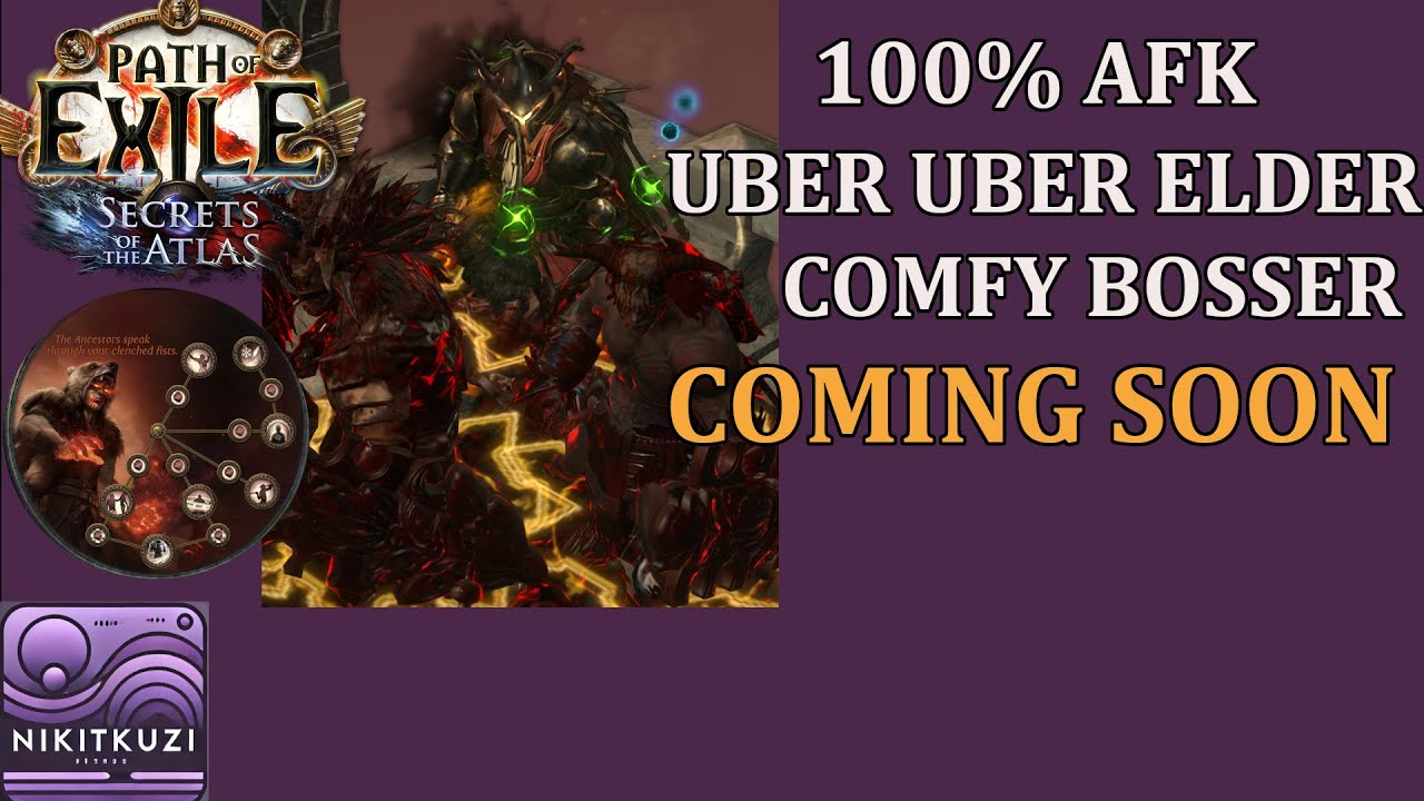 Poe 3.27 | 100% AFK Uber Uber Elder | Tanky Build | Blade Flurry Static Strike | Coming soon