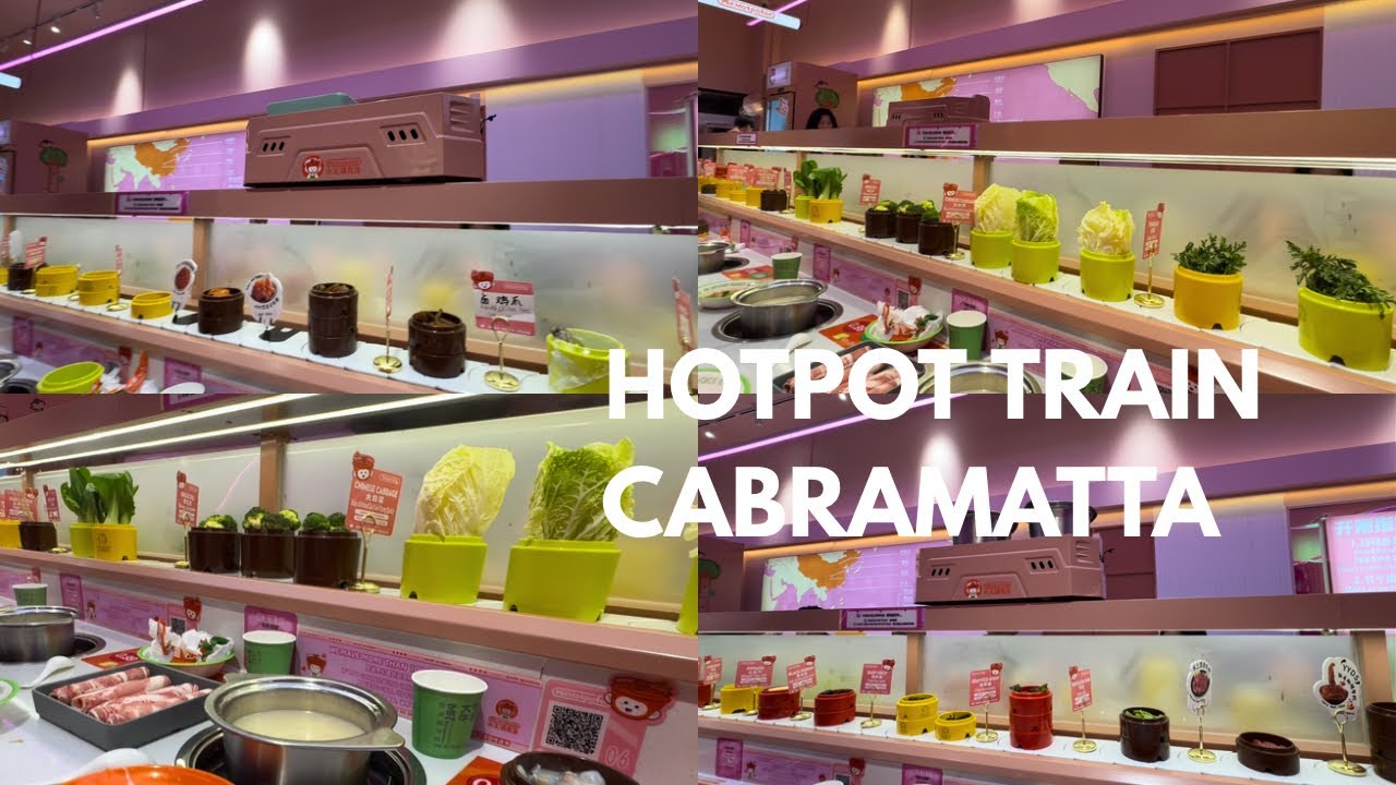 Hotpot train in Cabramatta #hotpot #cabra 