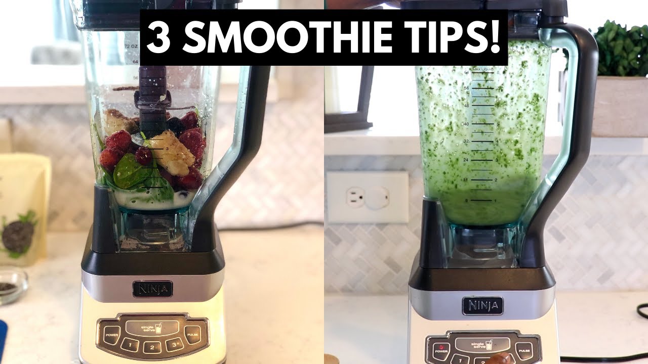 3 SMOOTHIE TIPS! Green Smoothie Recipe Tips