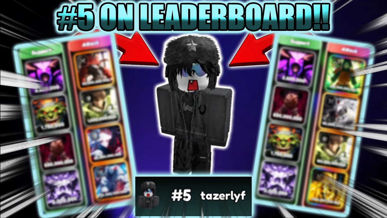 The 2 BEST Ranked Decks That Got Me To Top 5 on Leaderboards in Anime Card Clash Roblox!