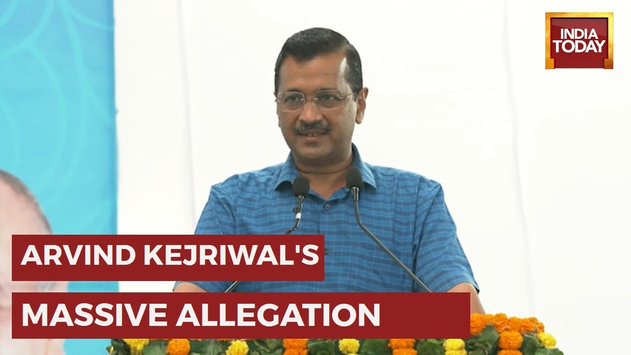 Arvind Kejriwal Accuses BJP Of Brokering Deal For Satyendar Jain, Claims&lsquo;BJP Asked To Leave Gujarat&rsquo;