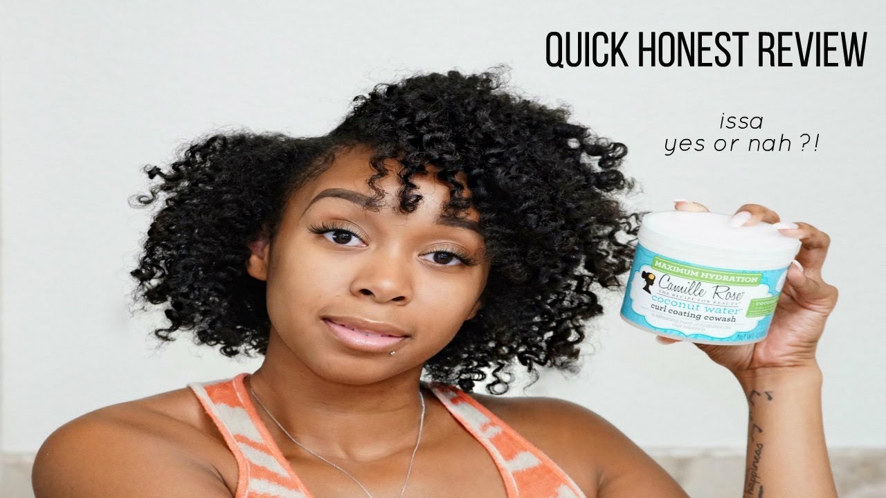 Camille Rose : Coconut Water *NEW* Cowash | Short Review | CURLYCHAOTIC 💜